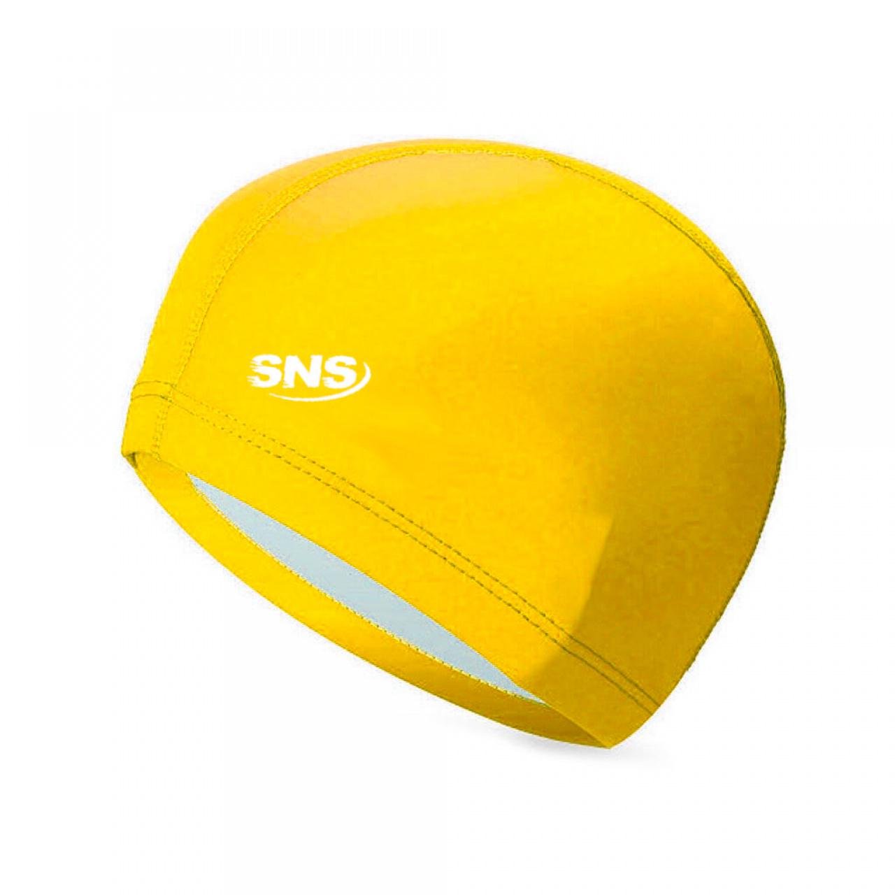 Шапочка для плавання комбінована SNS Swimming Cap Жовтий - фото 1