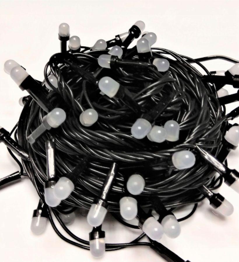 Гірлянда світлодіодна Ltl Молочна 100 led стринг Синій - фото 4 Гірлянда світлодіодна Ltl Молочна 100 led стринг Синій - фото 4