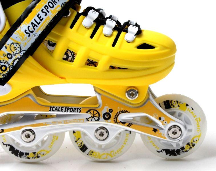 Ролики Scale Sports р. 29-33 Yellow - фото 4