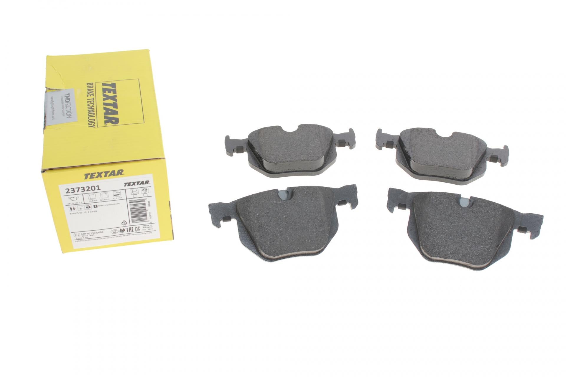 Колодки тормозные задние TEXTAR BMW 5 E60/E61/6 E63/E64 03-10 Teves Q+ - (2373201)