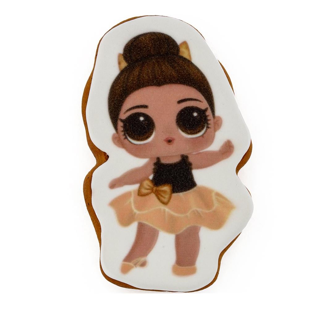 Пряник із принтом Крафт Печиво Лялька №1 45 г