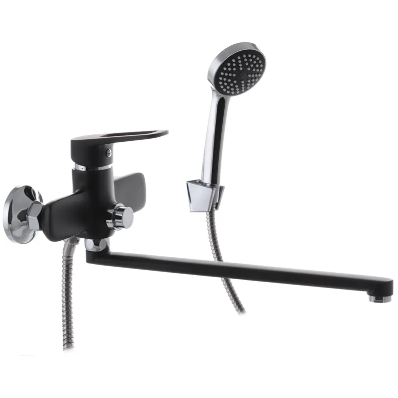 Смеситель для ванны MIXXUS Nevada 006 Euro Черный (MI5917)