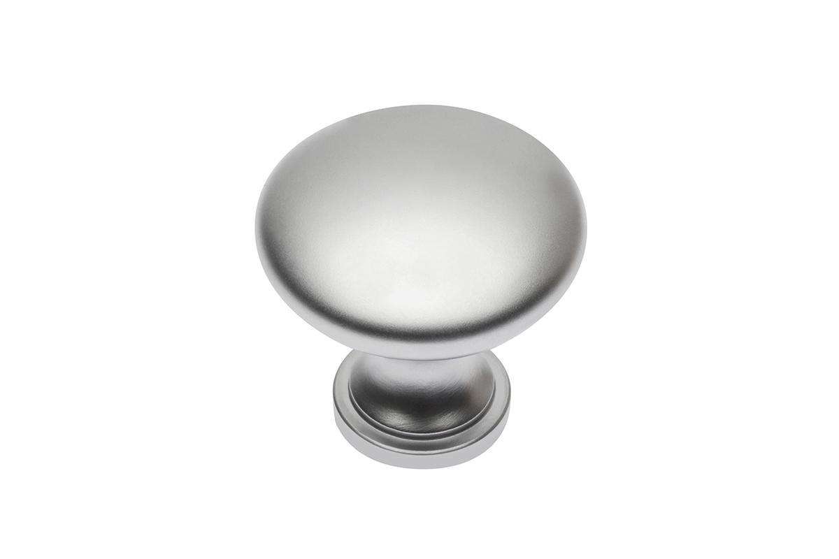 Ручка кнопка GTV TERNI ⌀ 30 мм Алюміній (24985328) - фото 1 Ручка кнопка GTV TERNI ⌀ 30 мм Алюміній (24985328) - фото 1