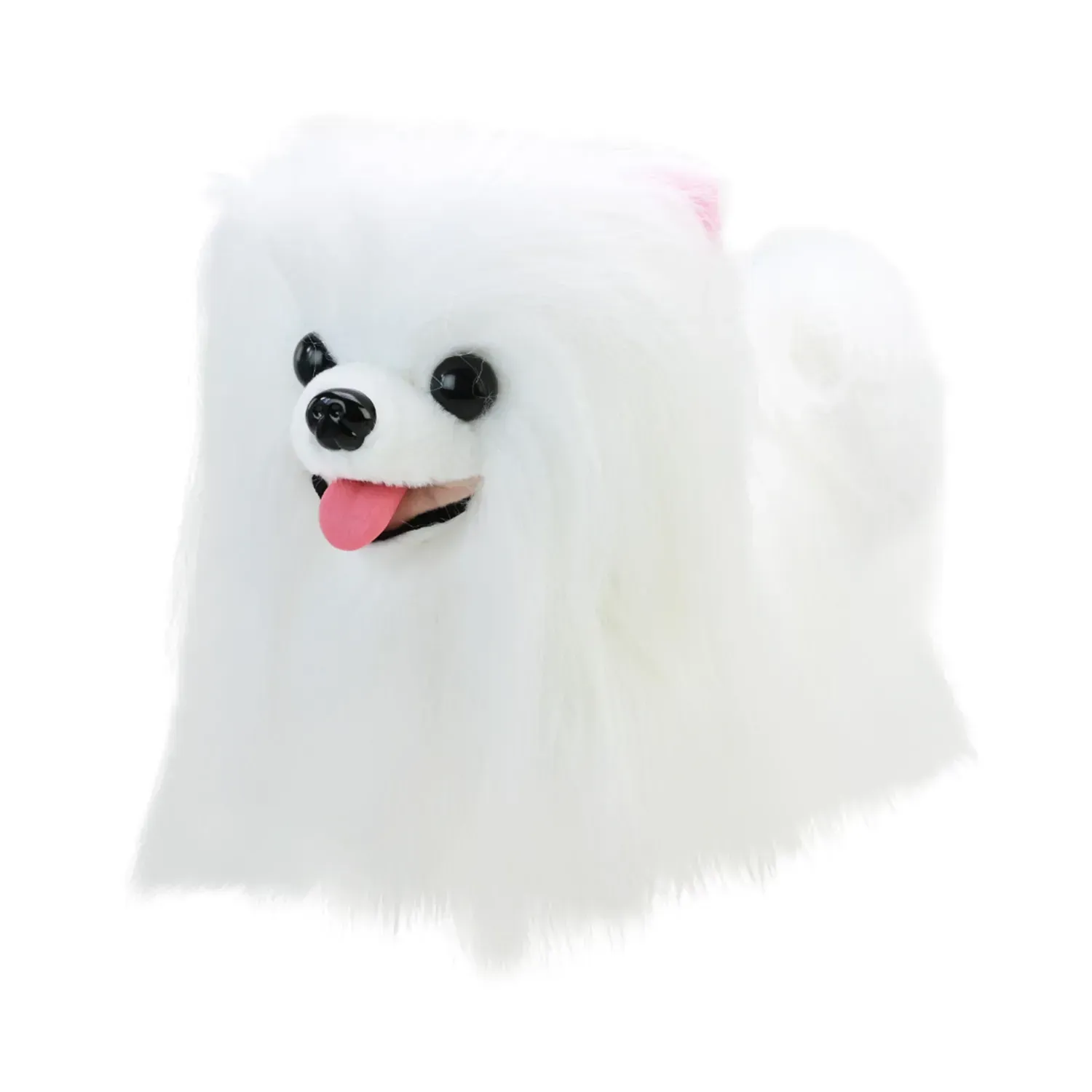 Интерактивная игрушка Країна Іграшок Песик из текстиля 24х15х18 см Белый (150-98-BF2510WT)