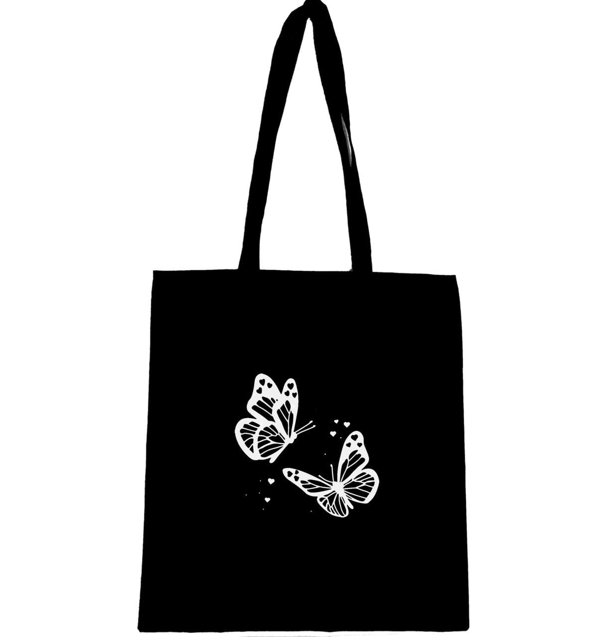 Эко-сумка с принтом Бабочки (968)