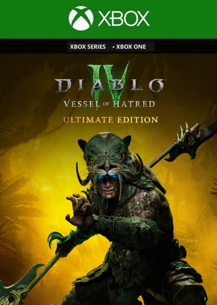 Ключ активации Diablo IV - Vessel of Hatred - Ultimate Edition для Xbox One/Series S/X (90845108)