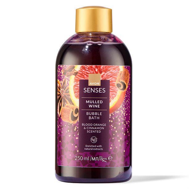 Піна для ванни Avon з ароматом червоного апельсина та кориці 250 мл (158511320)
