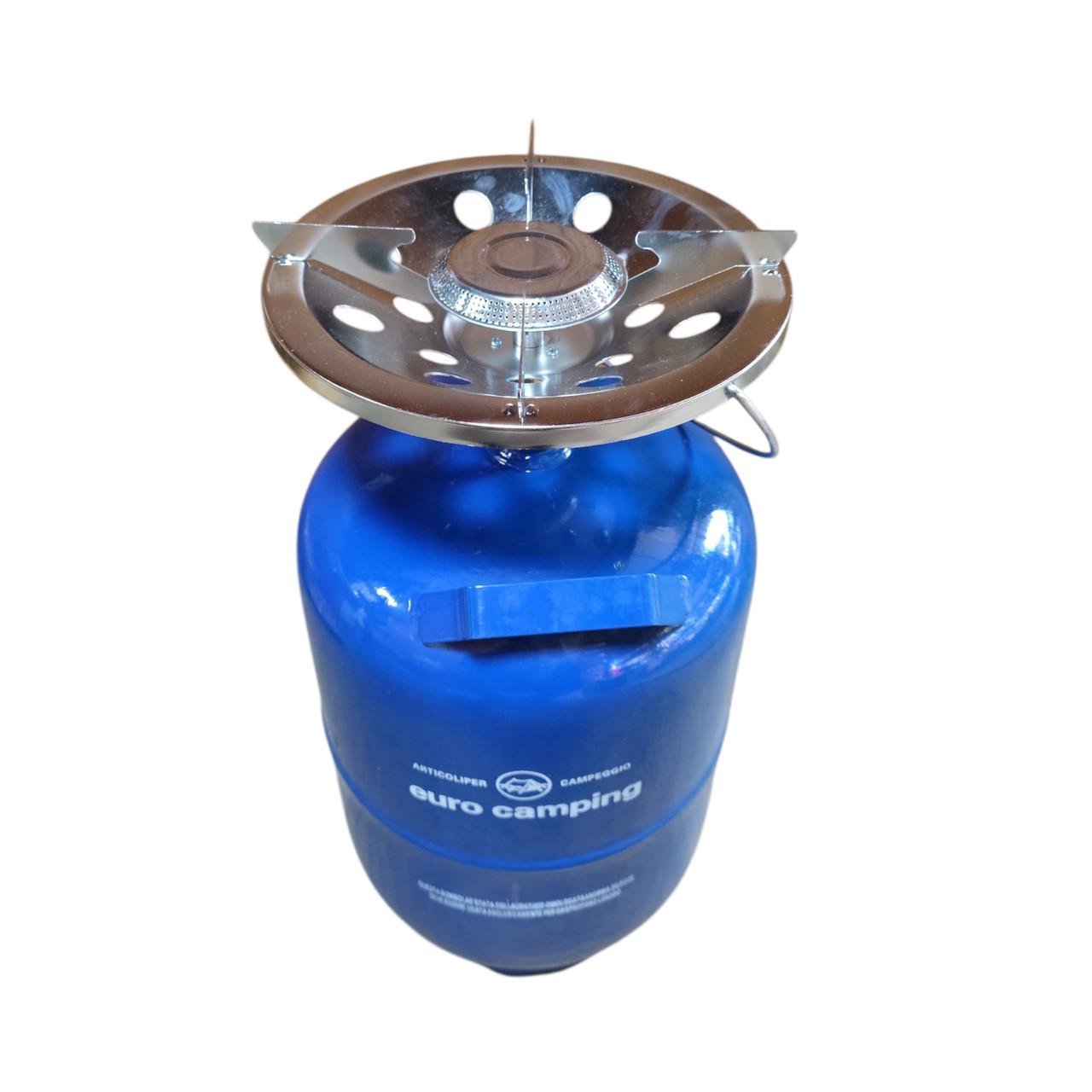 Баллон газовый с горелкой Euro Camping 12 л - фото 1 Баллон газовый с горелкой Euro Camping 12 л - фото 1