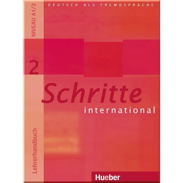 Книга для учителя Schritte international 2 Lehrerhandbuch