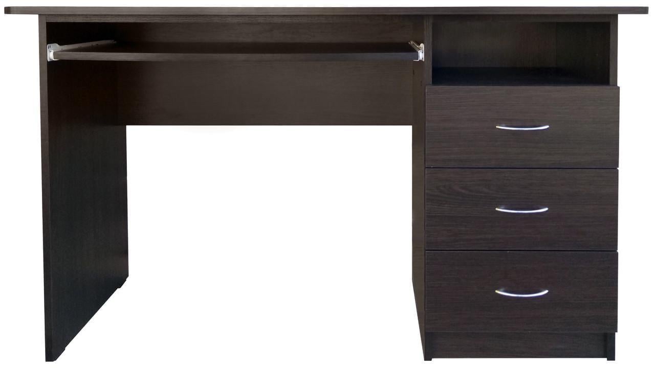 Стіл комп'ютерний МАКСІ-МЕблі Кент плюс 1200 Венге магія (8076) Стіл комп'ютерний МАКСІ-МЕблі Кент плюс 1200 Венге магія (8076)