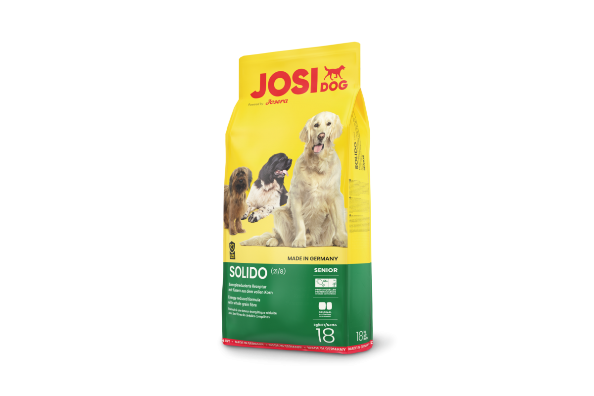 Корм Josera JosiDog Solido 21/8 для менш активних старших собак 18 кг