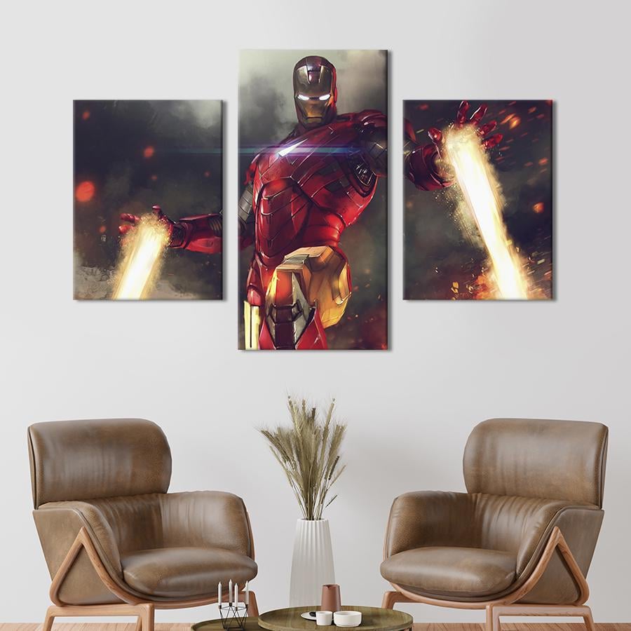Картина для интерьера Iron Man 141x90 см (716-32)