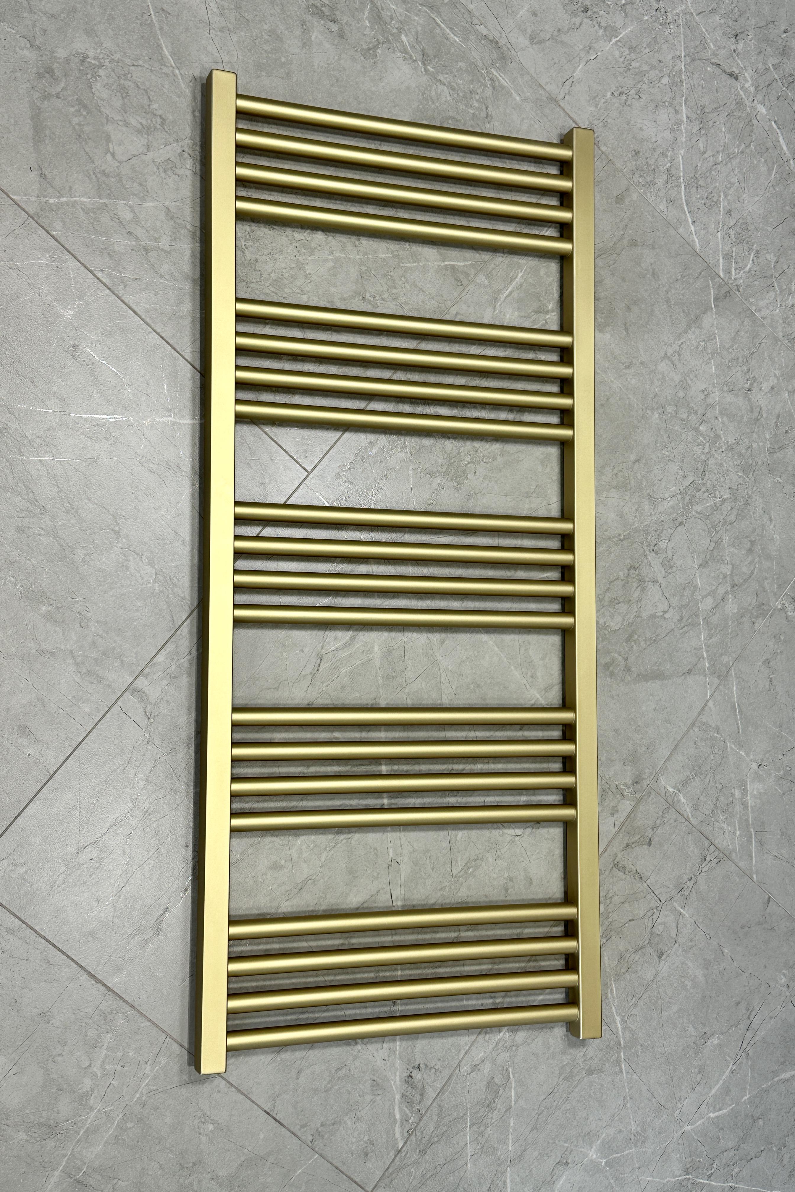 Полотенцесушитель водяной Terma Fiona 1140x500 мм Brass (465)