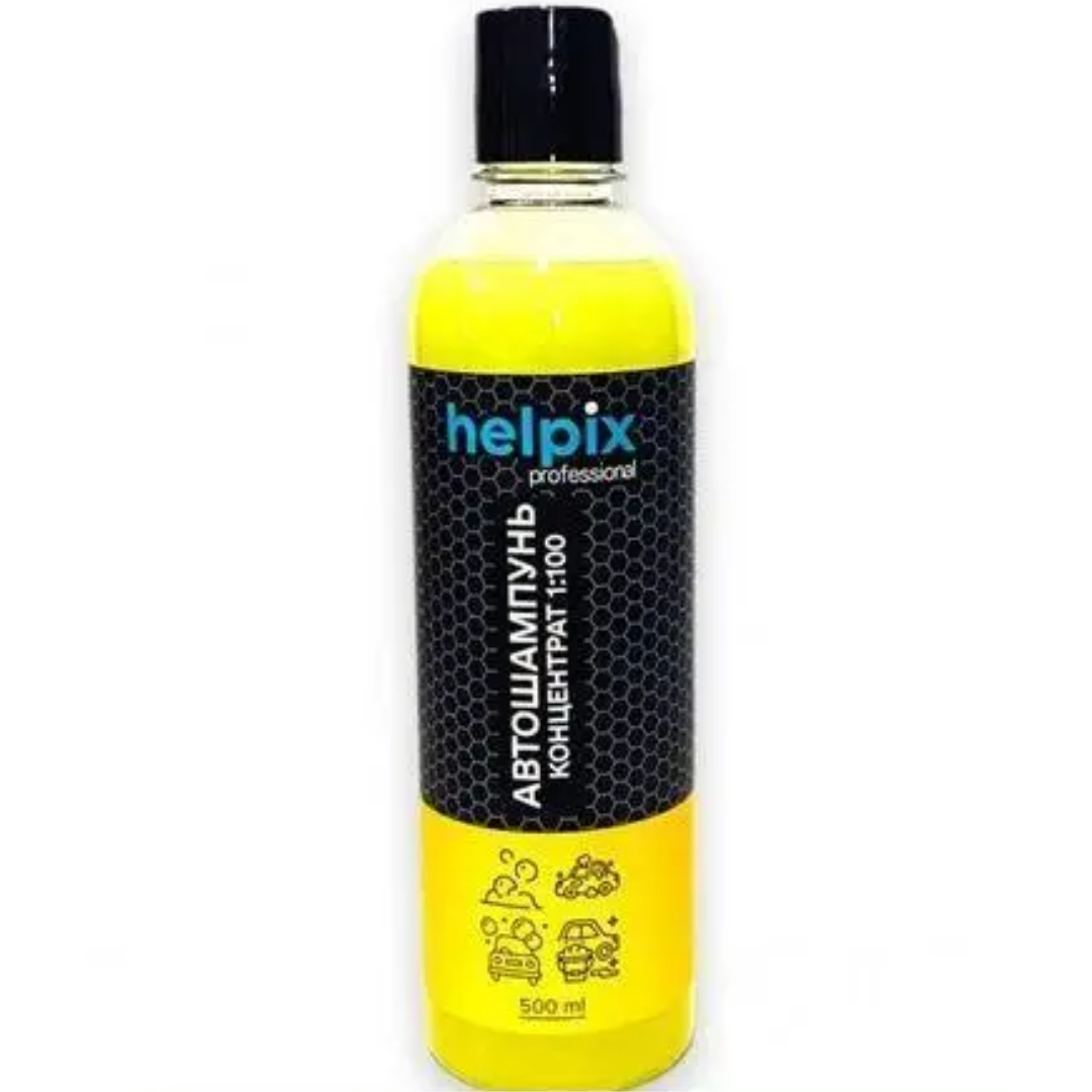 Автошампунь для ручной мойки концентрат Helpix Professional 1:100 0,5 л