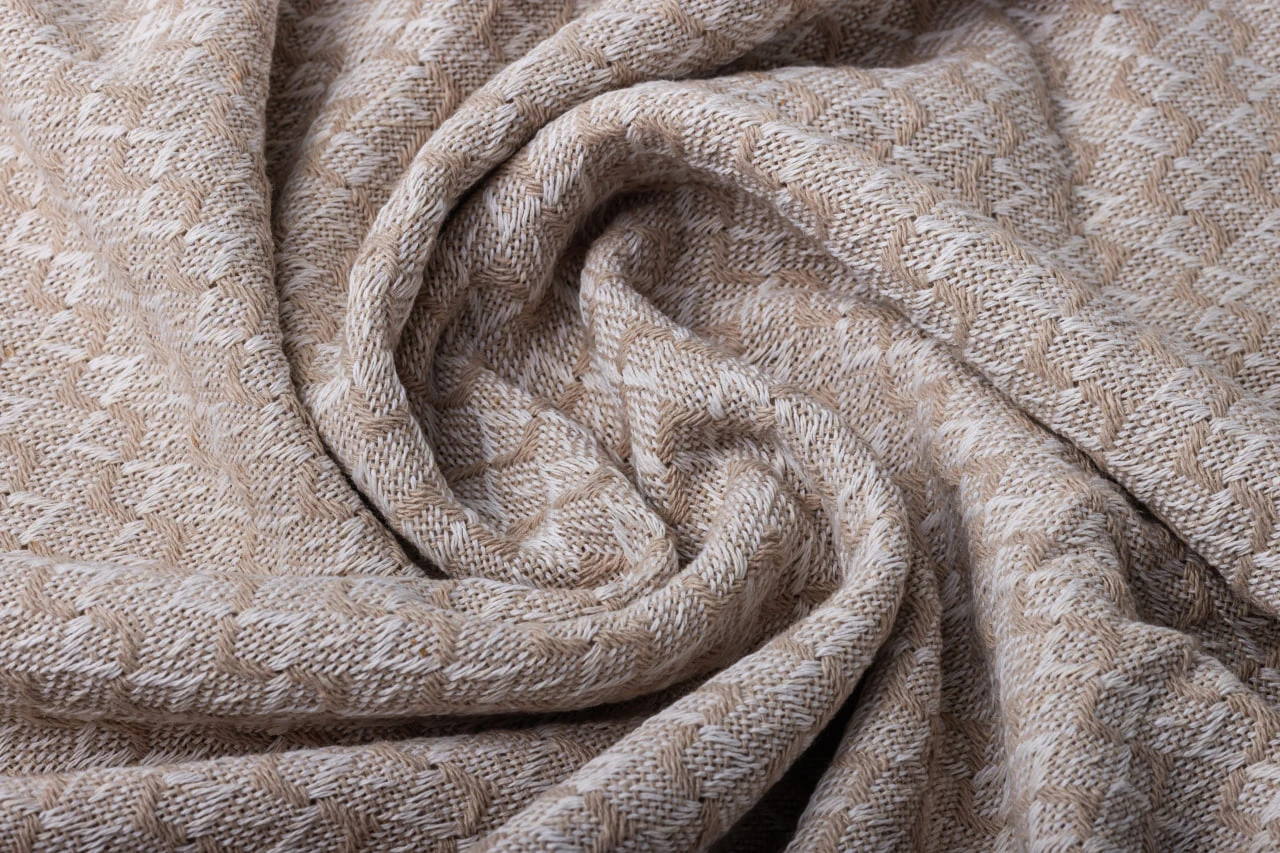 Плед HYGG Muar евро 200х230 см Светло-бежевый (313675) - фото 3 Плед HYGG Muar евро 200х230 см Светло-бежевый (313675) - фото 3