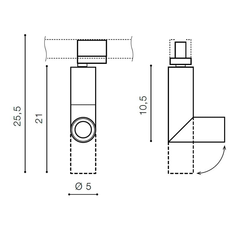 Трековый светильник Azzardo Santos Track AZ2925 - фото 2 Трековый светильник Azzardo Santos Track AZ2925 - фото 2