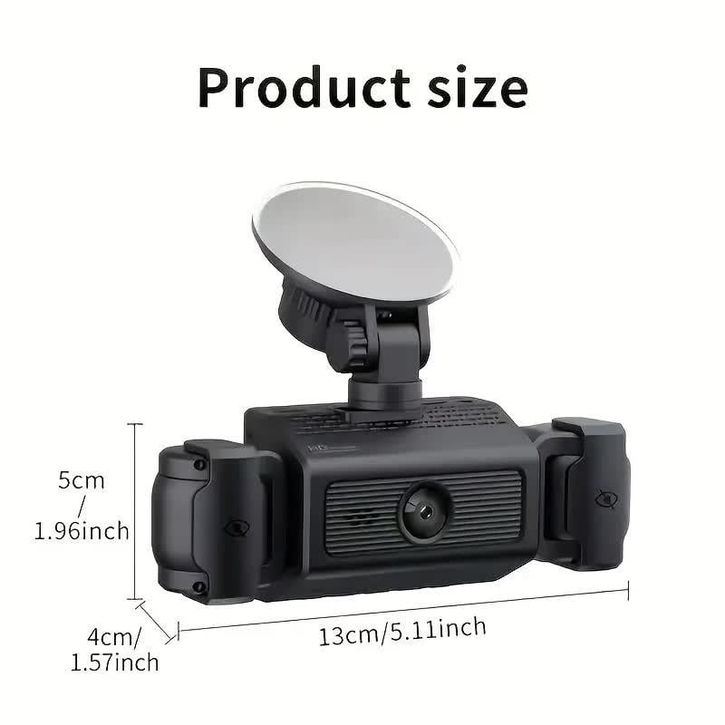 Відеореєстратор автомобільний на 3 камери Wi Fi Full HD (TS-5561) - фото 4 Відеореєстратор автомобільний на 3 камери Wi Fi Full HD (TS-5561) - фото 4