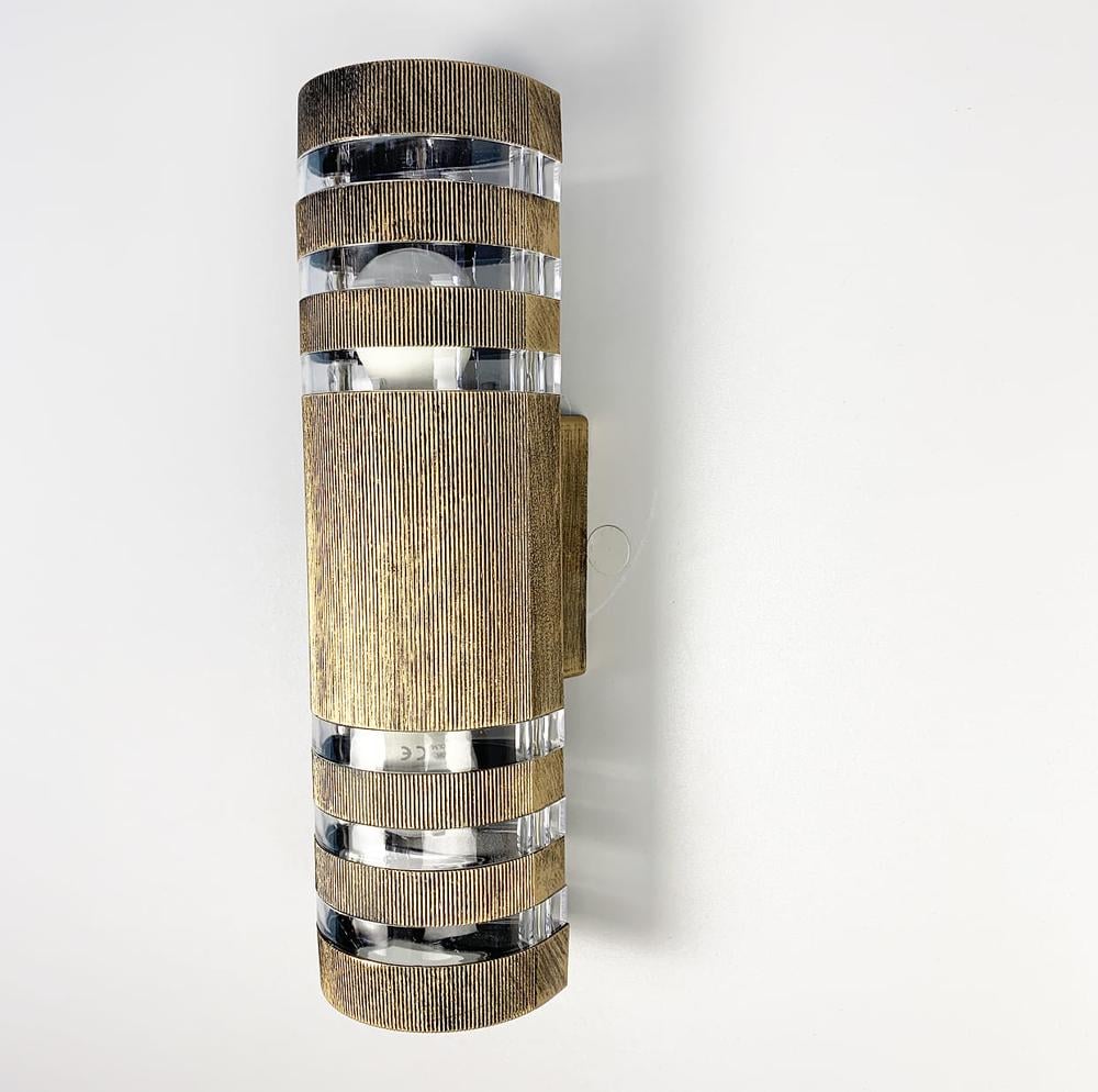 Світильник для вулиці на 2 лампи Застаріле золото (8021-2W BG) - фото 1 Світильник для вулиці на 2 лампи Застаріле золото (8021-2W BG) - фото 1