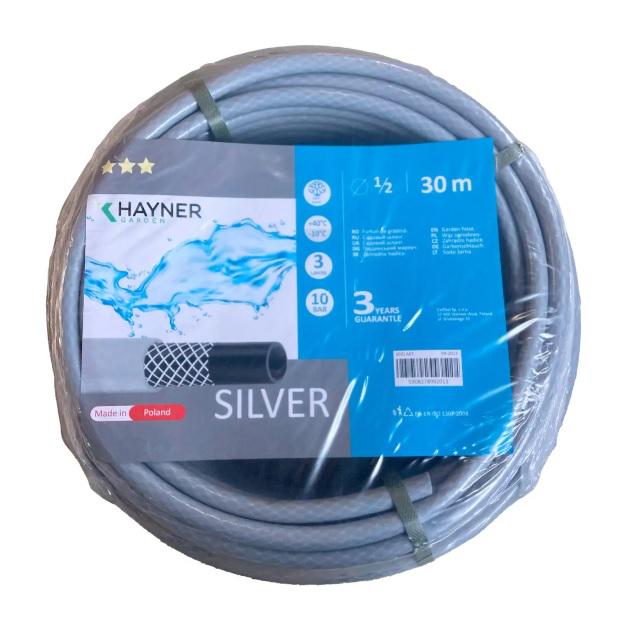 Шланг поливочный Hayner 3/4" 30 м Silver
