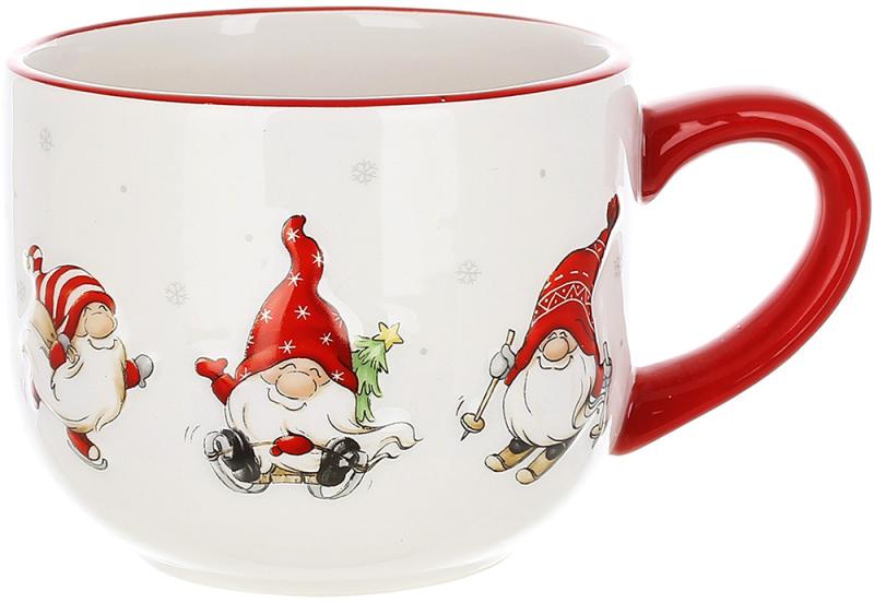 Кружка керамічна Веселі Гноми 550 мл Кружка керамічна Веселі Гноми 550 мл