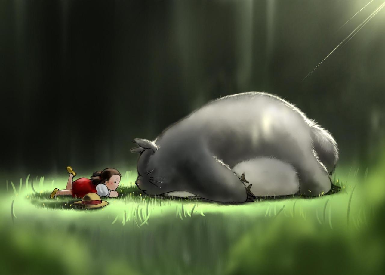 Картина GeekLand My Neighbor Totoro отдых (NT 09.008)