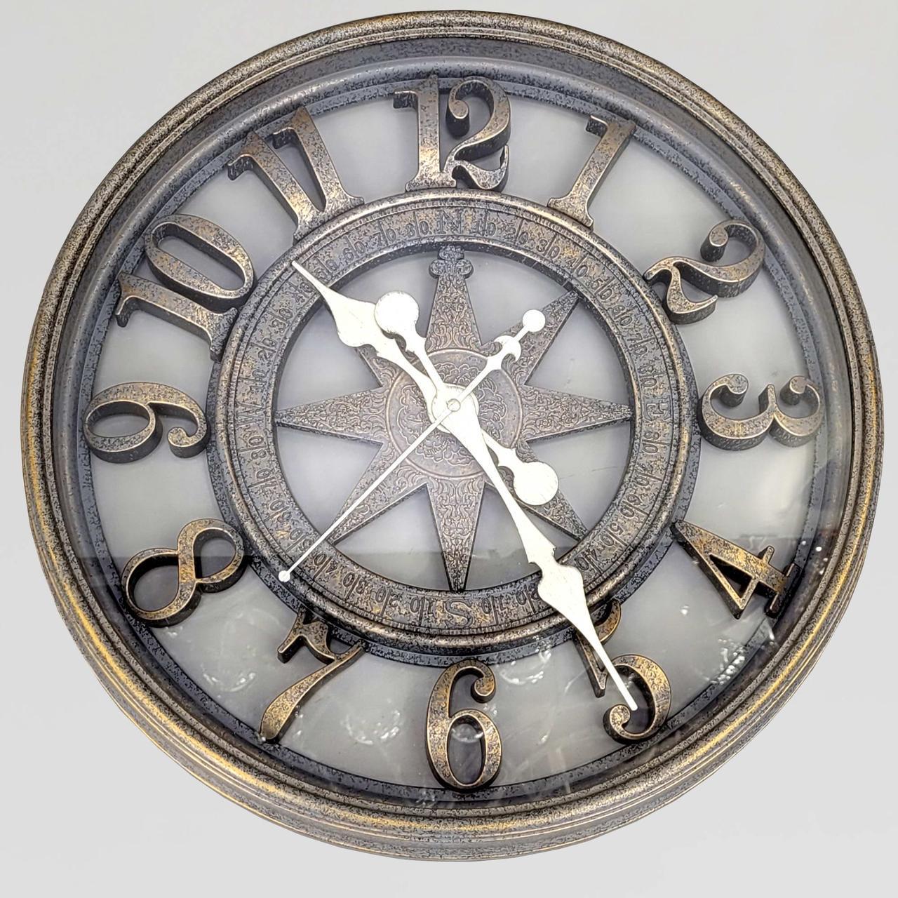 Годинник настінний безшумний OV-0040 45,5 см (2861666935)