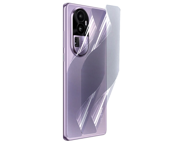 Пленка гидрогелевая противоударная Hydrogel Film для Oppo Reno10 Pro+ на заднюю панель Transparent