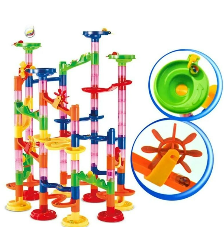 Конструктор-лабиринт Marble Run 105 деталей (LH587I) - фото 7