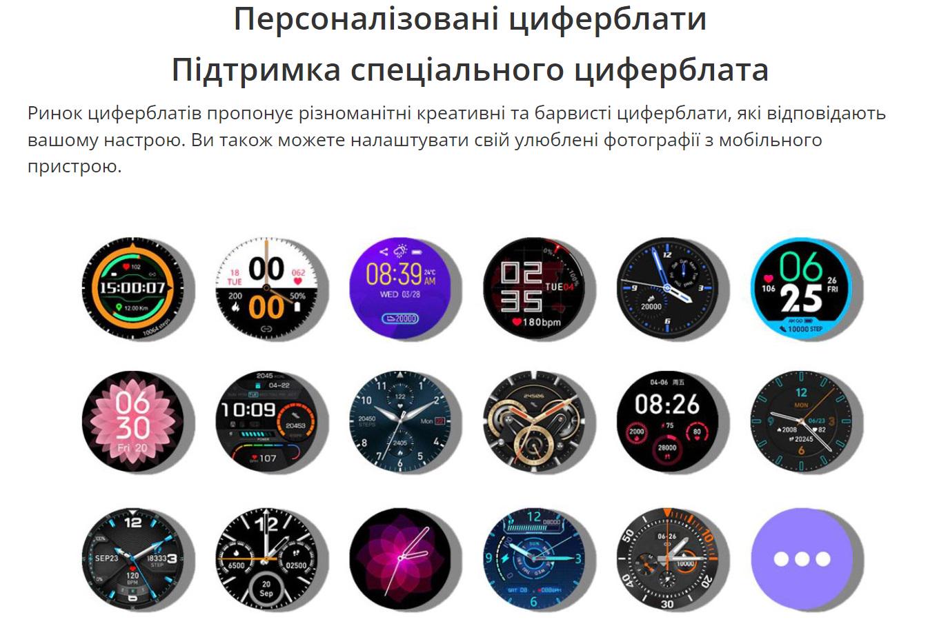 Смарт-годинник жіночий Zeblaze GTR 2 Gold (10454824) - фото 6 Смарт-годинник жіночий Zeblaze GTR 2 Gold (10454824) - фото 6