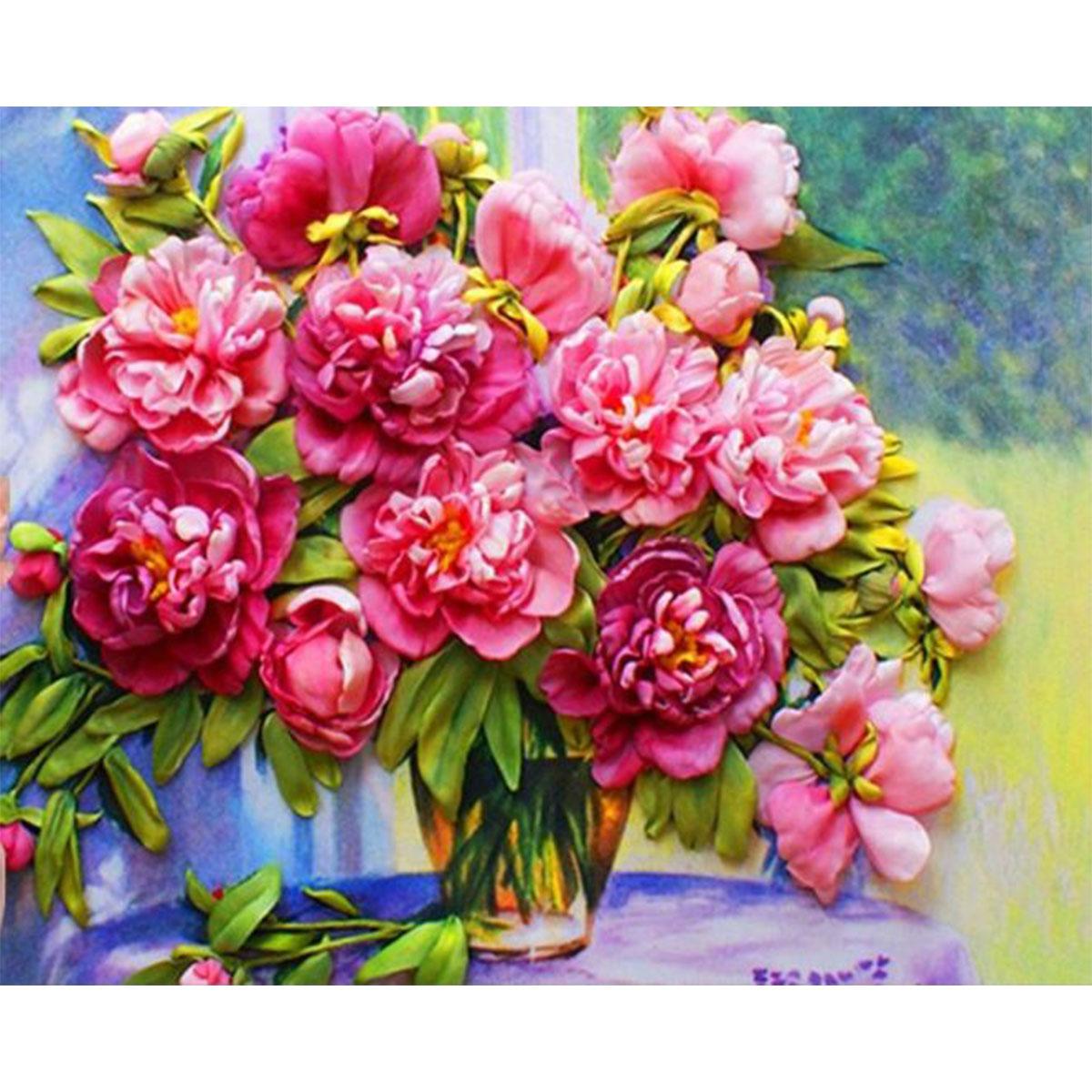 Алмазная мозаика Santi Ароматные цветы 30х40 см (954074)