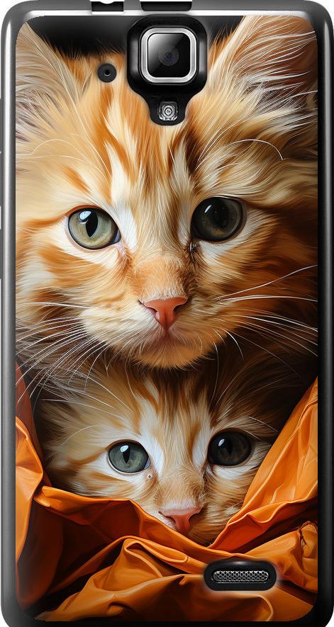 Чехол на Lenovo A536 Котики 2 (5664u-149-42517)