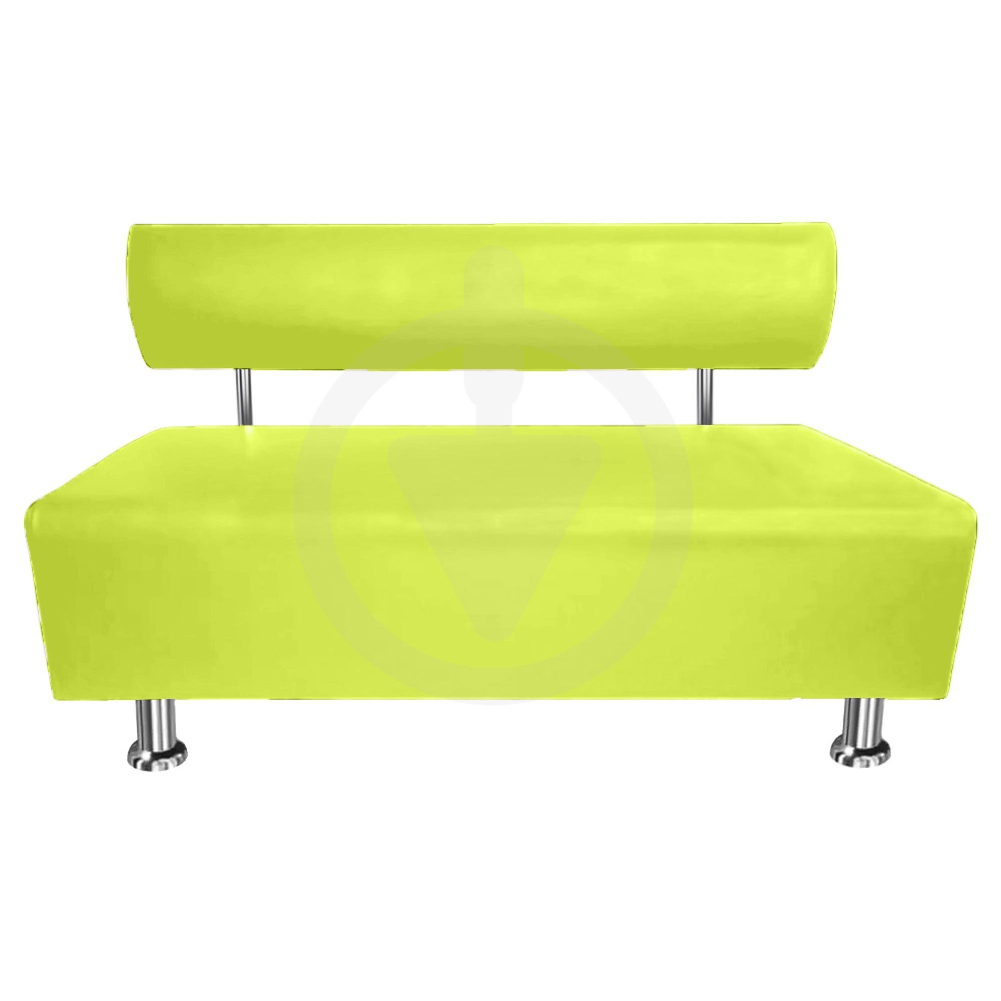 Диван офісний AVVS для очікування/прийомної 150 см з ніжками 14 см Салатовий (25808418) - фото 2