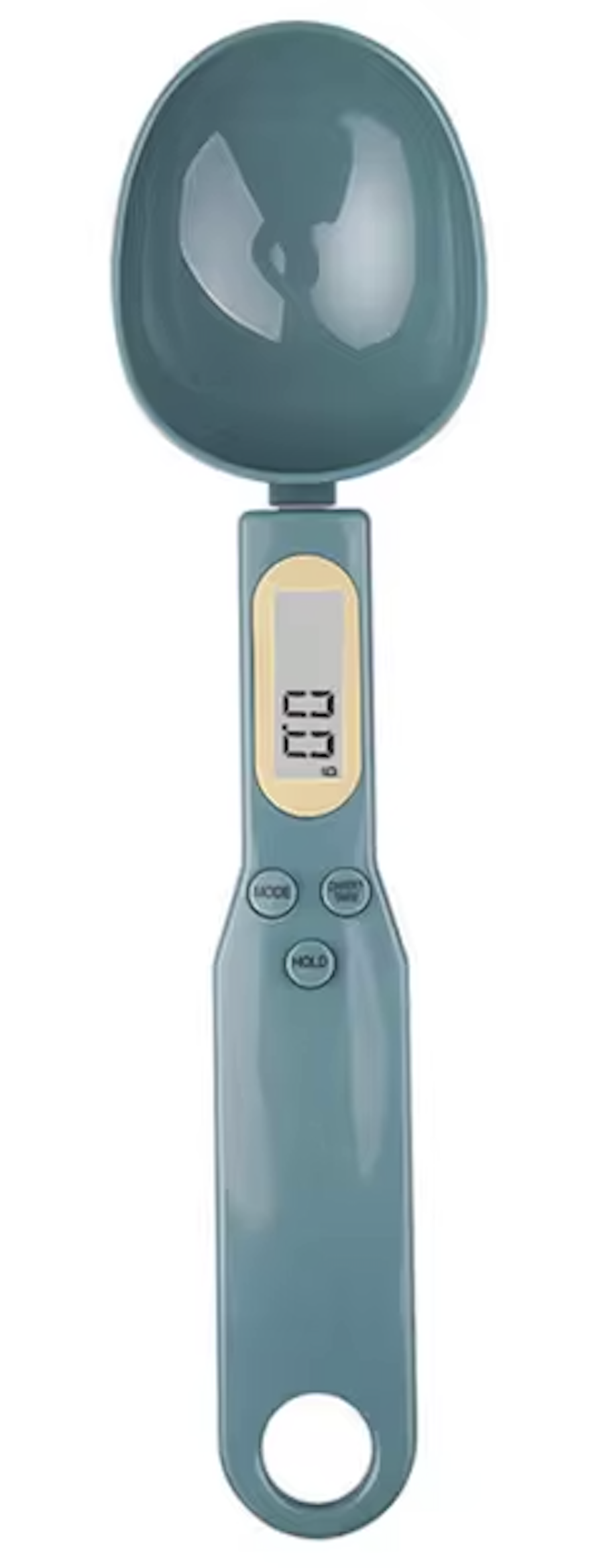 Электронная мерная ложка веса кухонная Kayfovo ML-2 с LCD экраном до 500 г Dark Green (29177)