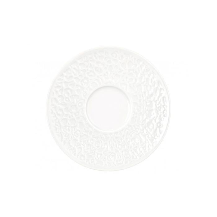 Блюдце рельефное Seltmann Weiden Nori-Home 16,5 см Белый (2623285)