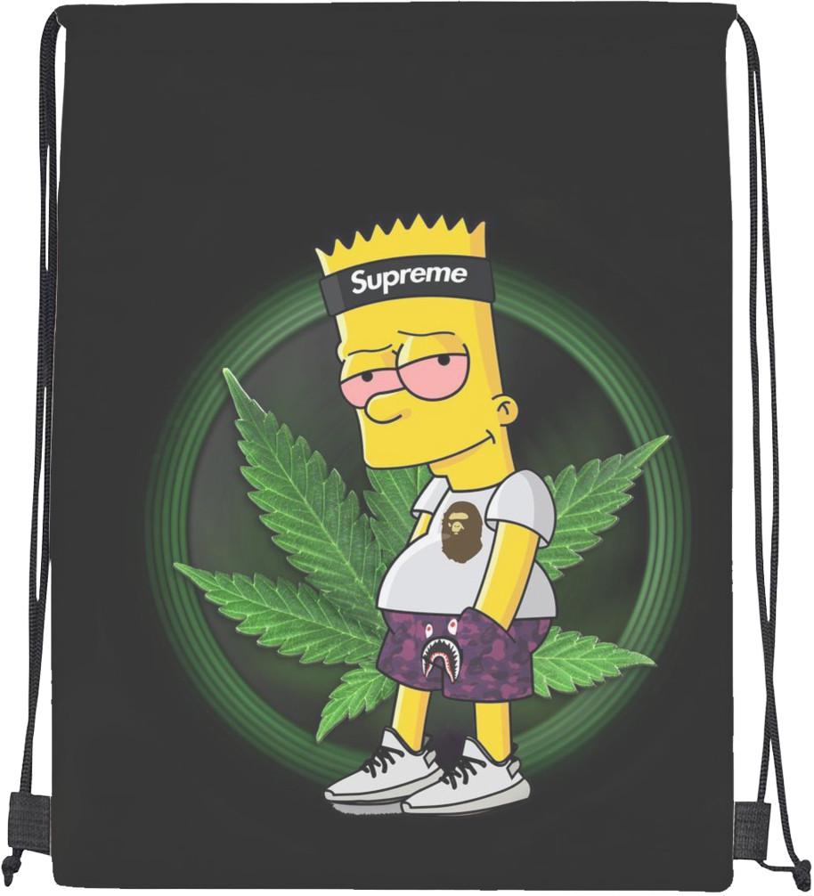Мішок спортивний Supreme Bart Simpson (20298288)