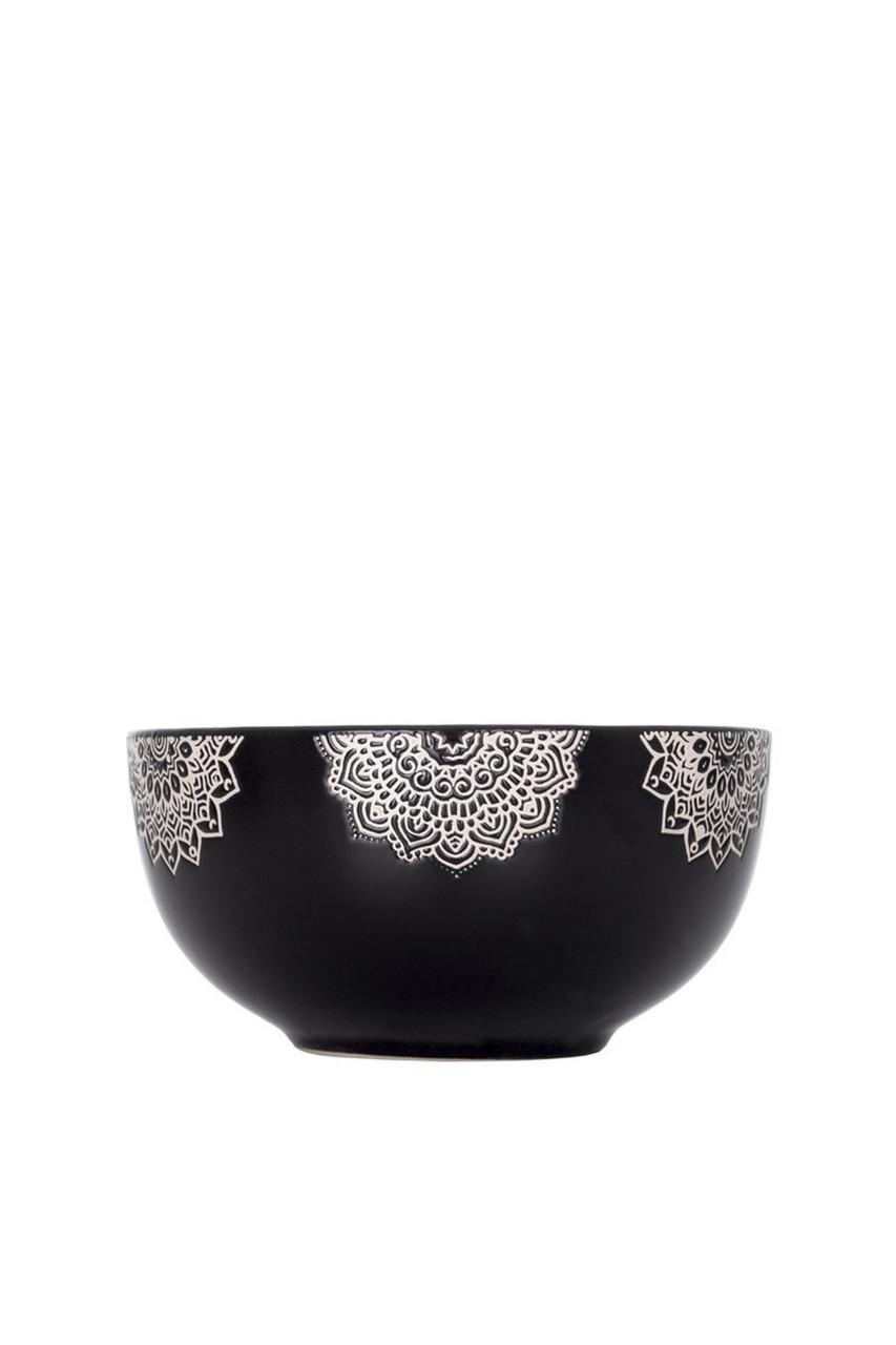 Салатник Limited Edition KORA 540 мл ЦБ-00272986 Чорний - фото 3