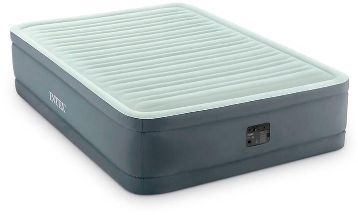Кровать надувная полуторная Intex PremAire со встроенным электронасосом 191х137х46 см (64904)