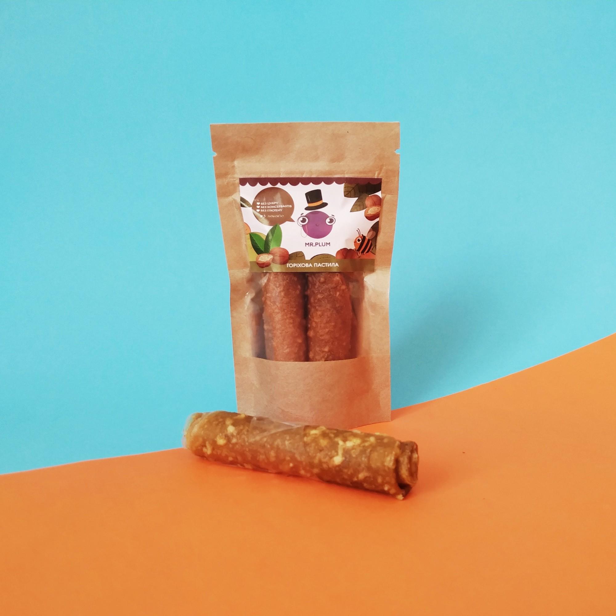 Пастила натуральная Mr.Plum Яблоко-Орехи 30 г - фото 2 Пастила натуральная Mr.Plum Яблоко-Орехи 30 г - фото 2