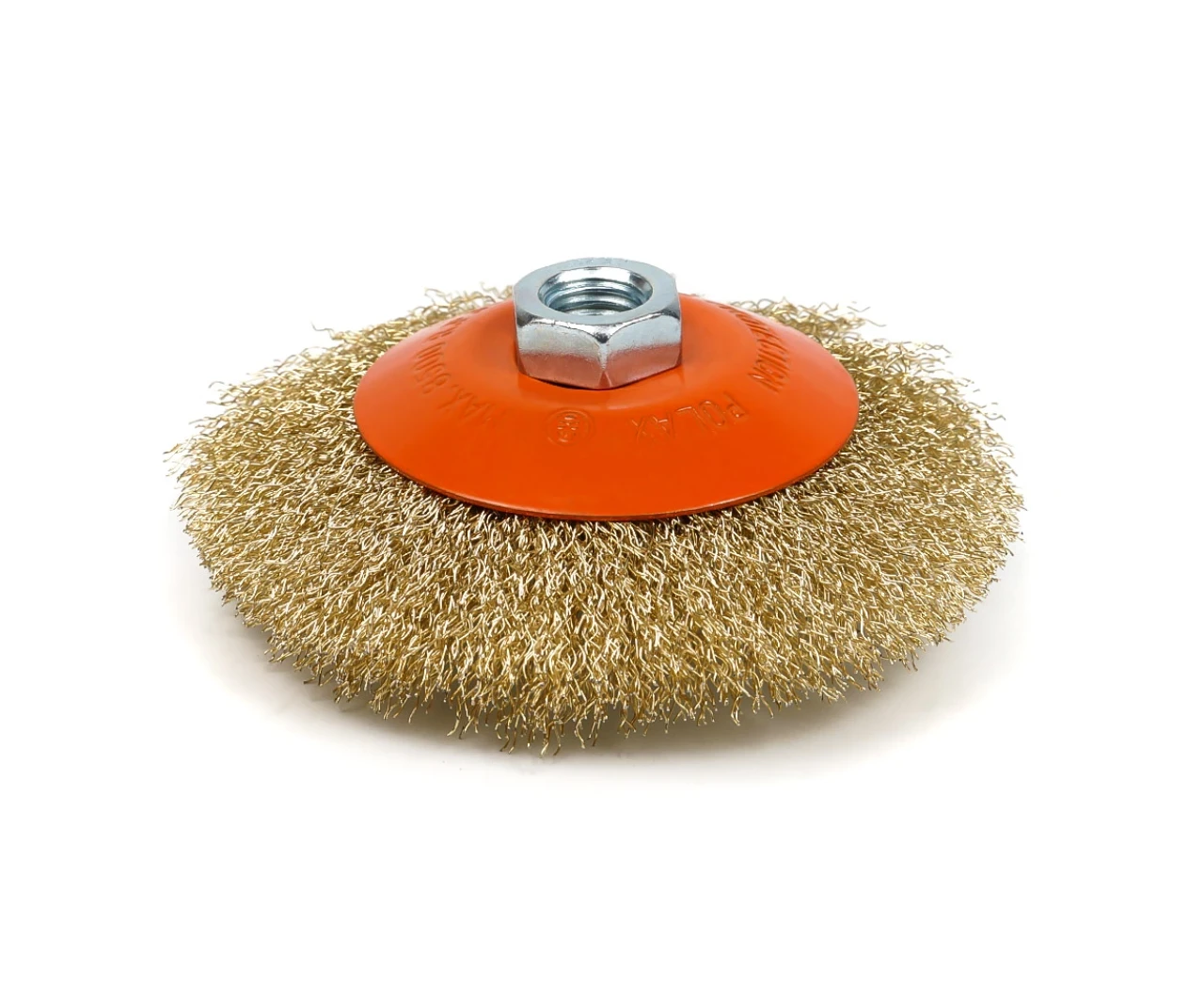 Щетка конусная для УШМ М14 рифленая 115 мм (27734129)