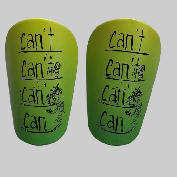 Щитки футбольные Can't S 10x6 см Салатовый (000196)