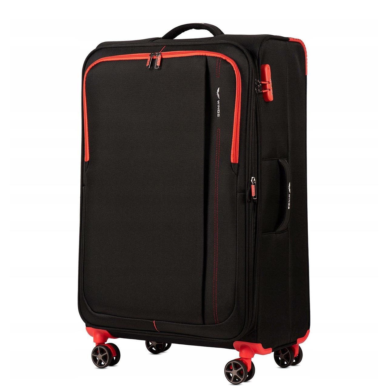 Чемодан Wings AVC01 большой 97 л Черный (AVC01-L-Black) - фото 1 Чемодан Wings AVC01 большой 97 л Черный (AVC01-L-Black) - фото 1