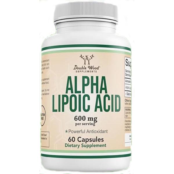 Альфа-липоевая кислота Double Wood Alpha Lipoic Acid 300 мг 60 капс. (000024431)