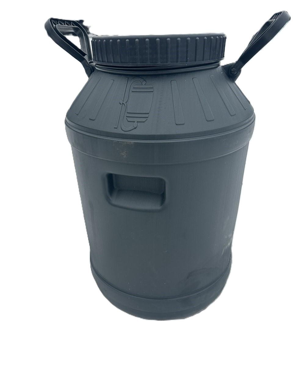 Бидон с прокладкой 100 л Черный (31784594)