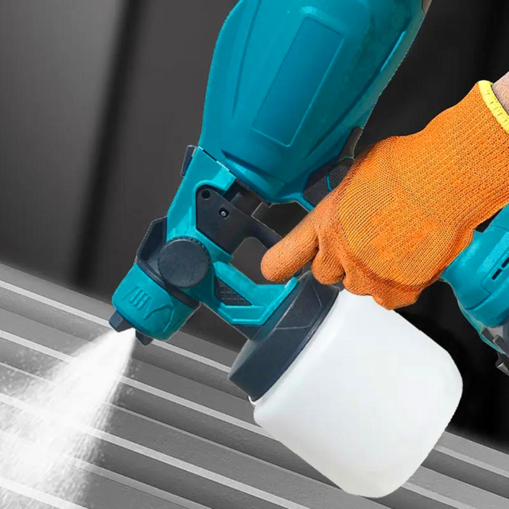 Фарбопульт акумуляторний з 2 акб 1000 мл (04999/2) - фото 4