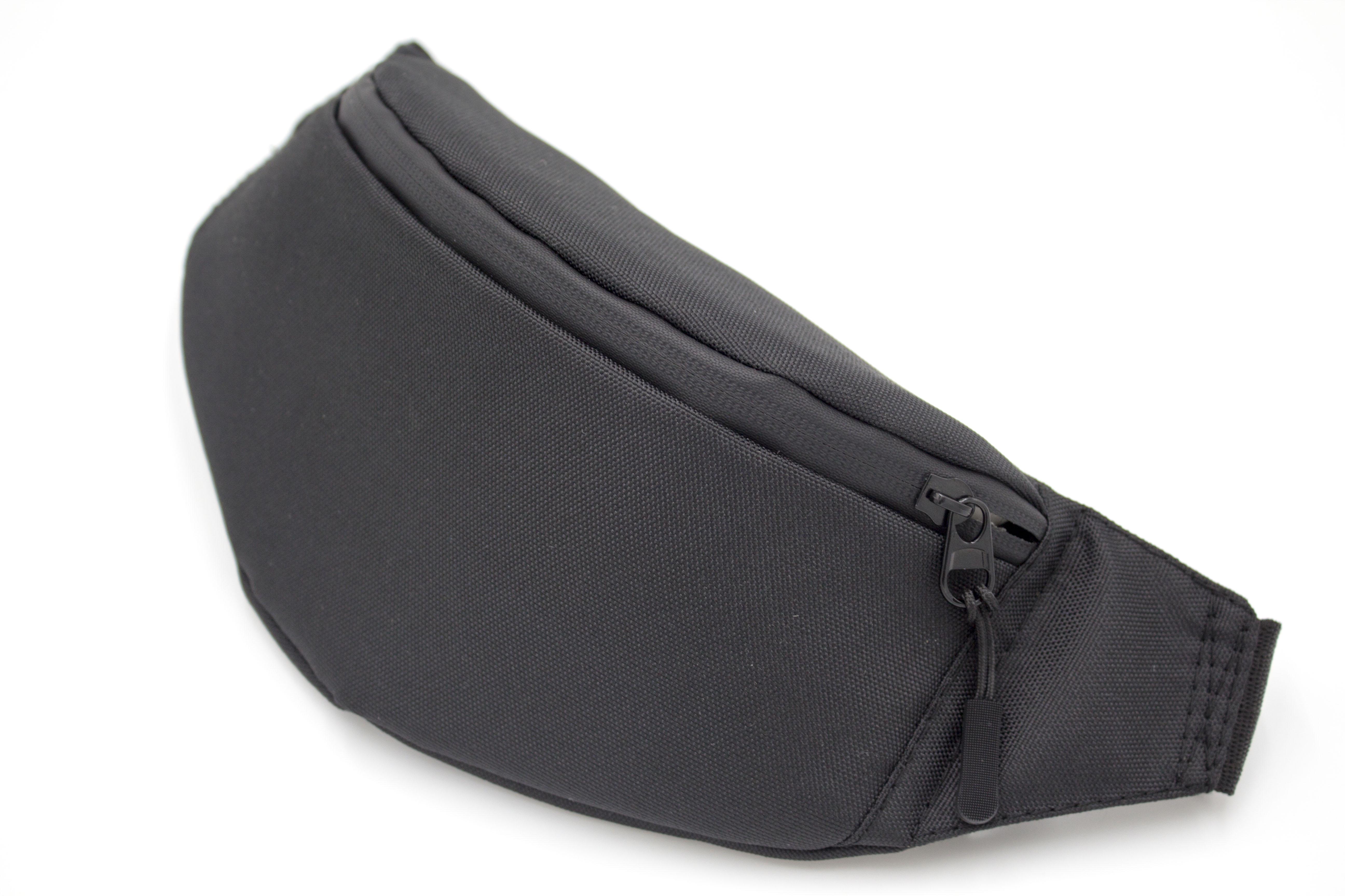 Сумка бананка Чорний (BO-001) - фото 4 Сумка бананка Чорний (BO-001) - фото 4