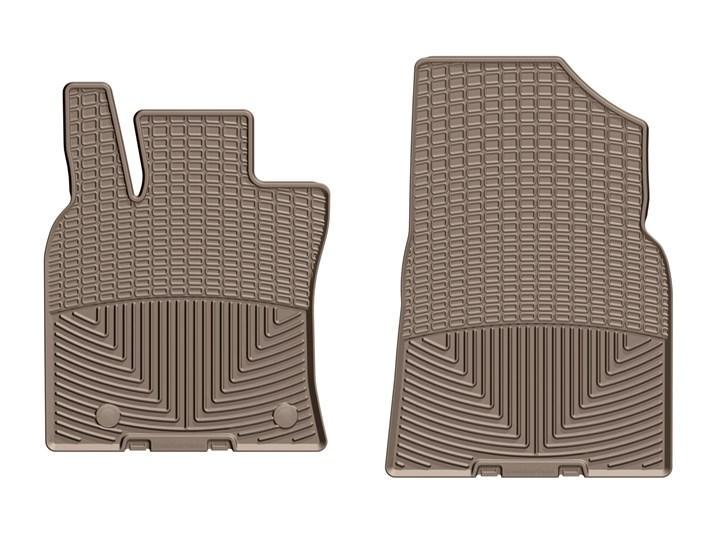 Коврики автомобильные передние резиновые WeatherTech W463TN Toyota Camry 2018 Бежевый (1185135792)