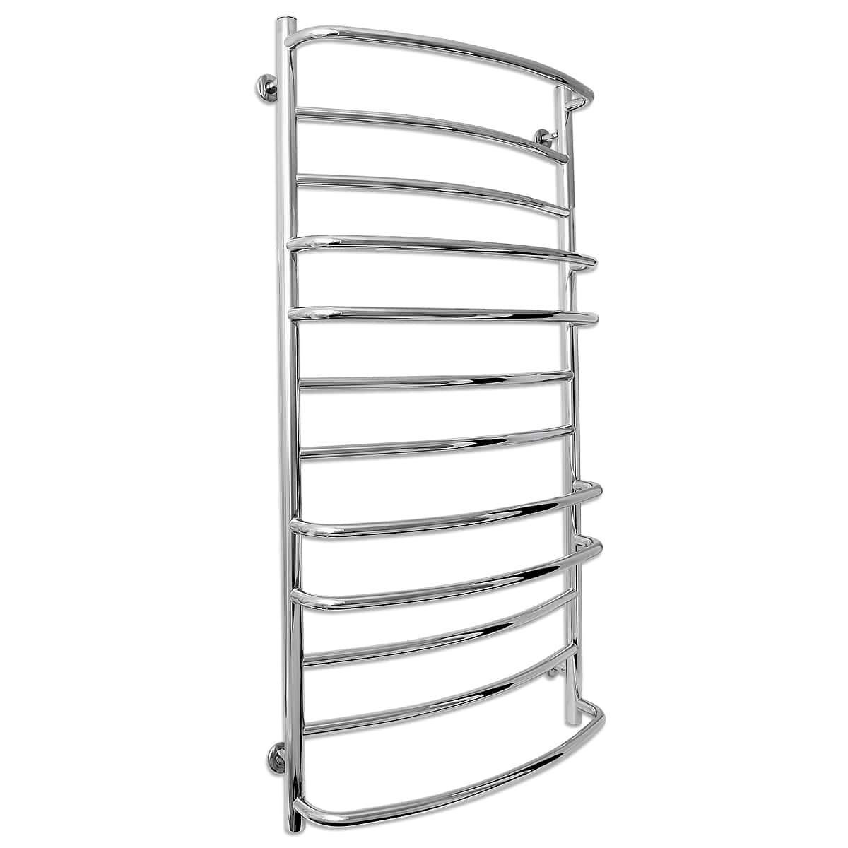 Полотенцесушитель водяной Laris Евромикс 600х1200 мм стальной с нижним подключением Хром (132-127-71207577)