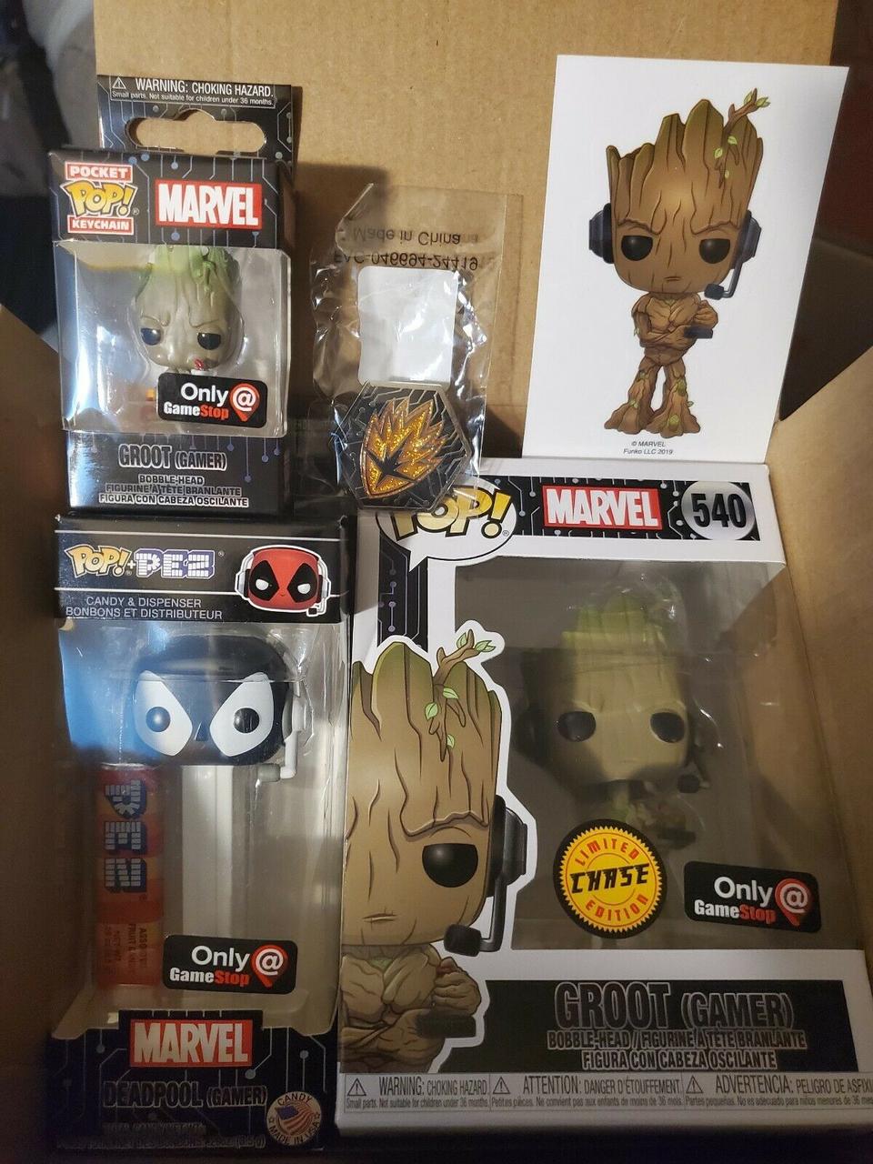 Бокс Funko Marvel Mystery Groot - фото 4