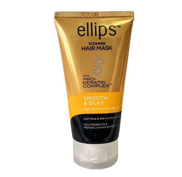 Маска для волосся Ellips Vitamin Hair Mask Smooth&Silky with Pro-Keratin Complex Бездоганний шовк 120 мл (E9266) - фото 3