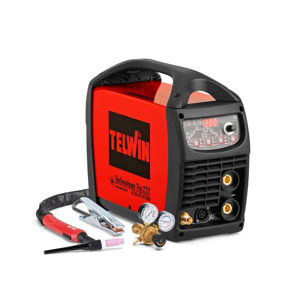 Апарат Telwin Technology Tig 222 AC/DC-HF/LIFT аргонно-дугового зварювання - фото 6